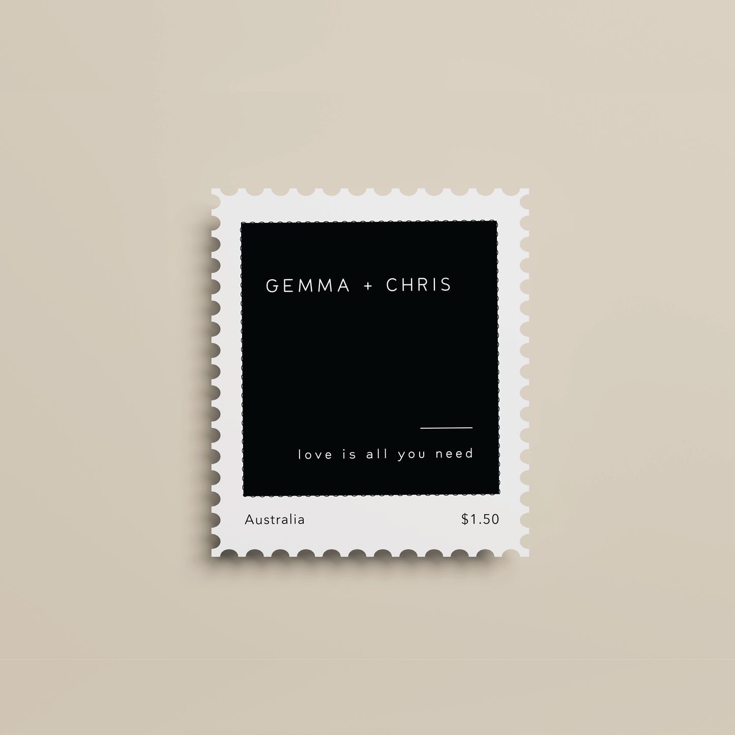 
                  
                    Between The Lines - Stamp Design
                  
                