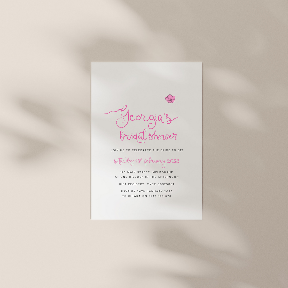 
                  
                    Blossom -  Invitation
                  
                