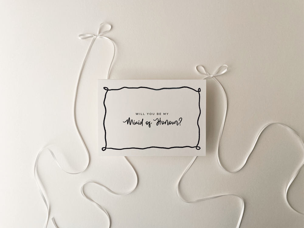 Amalfi Maid of Honour Card