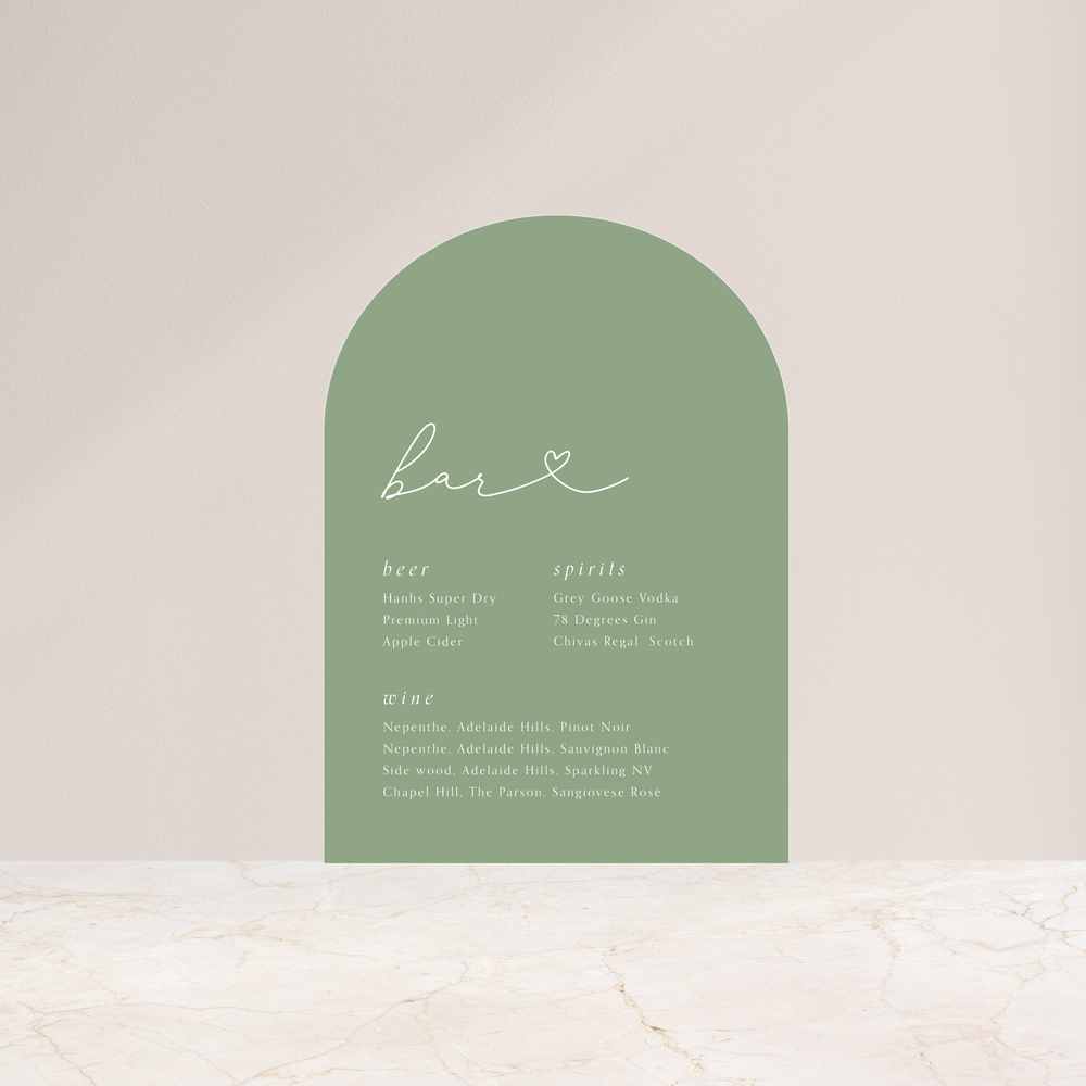 Cashmere Rack Sign Cashmere - Bar Sign – Class Ink Designs