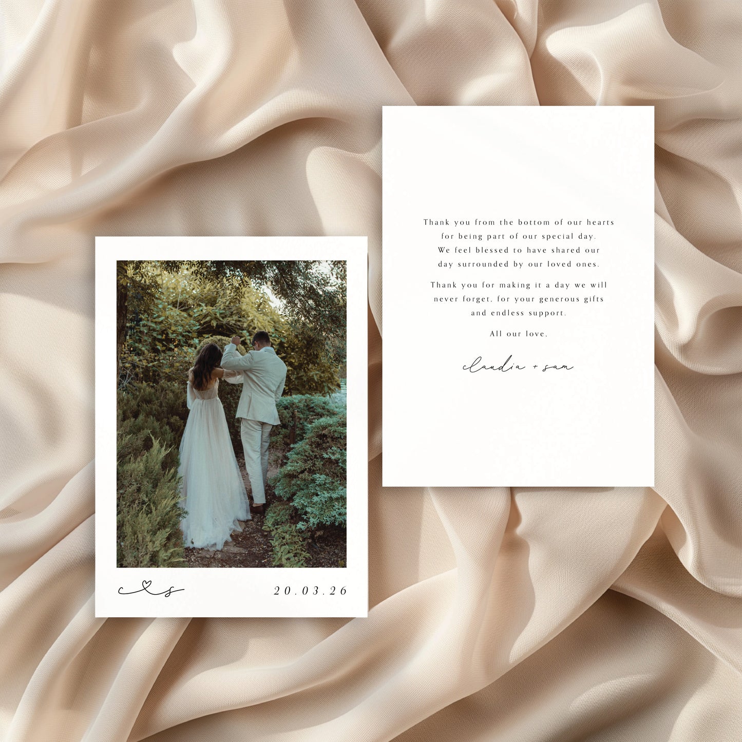 
                  
                    Cashmere - Thank You Card
                  
                