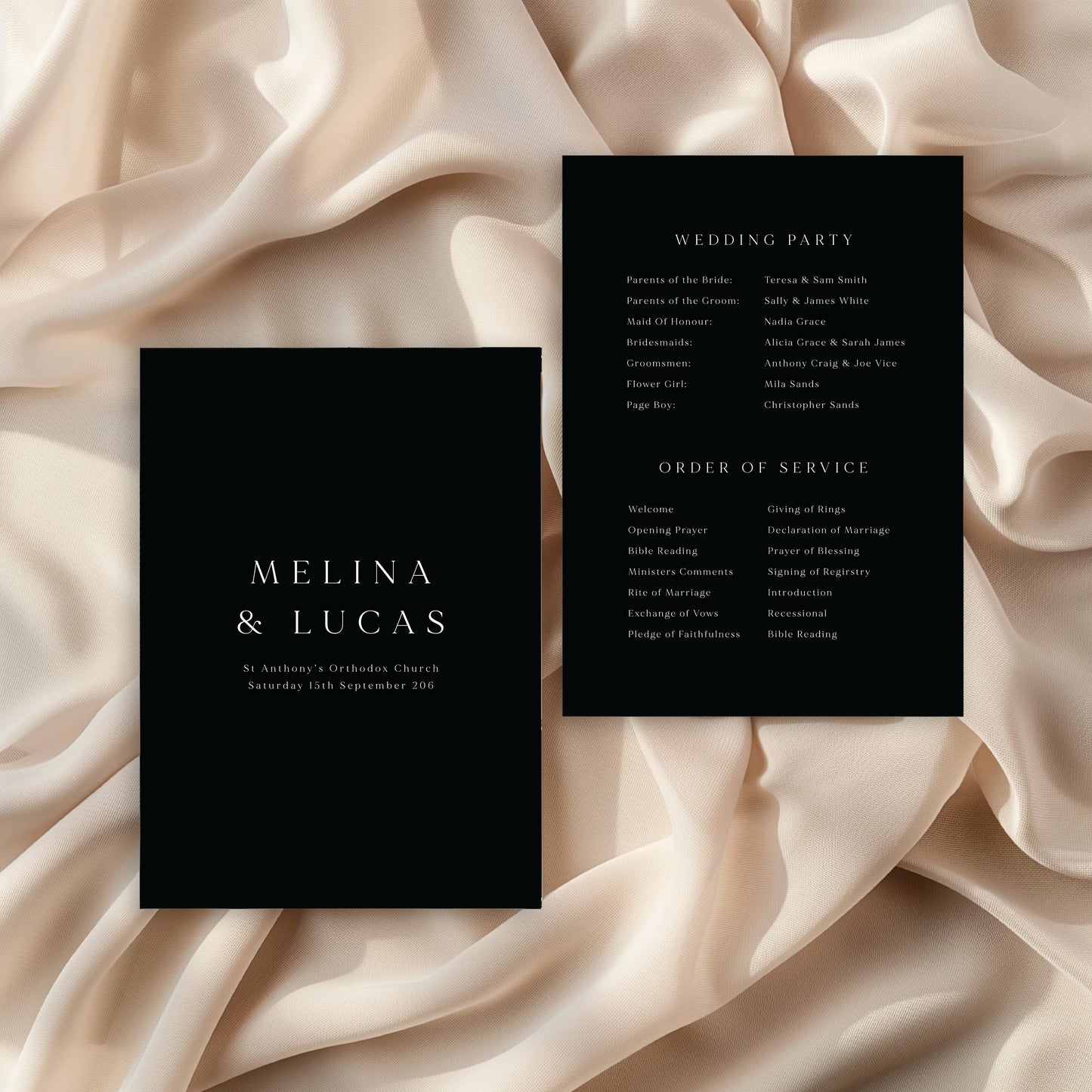 
                  
                    Classico - Order Of Service
                  
                