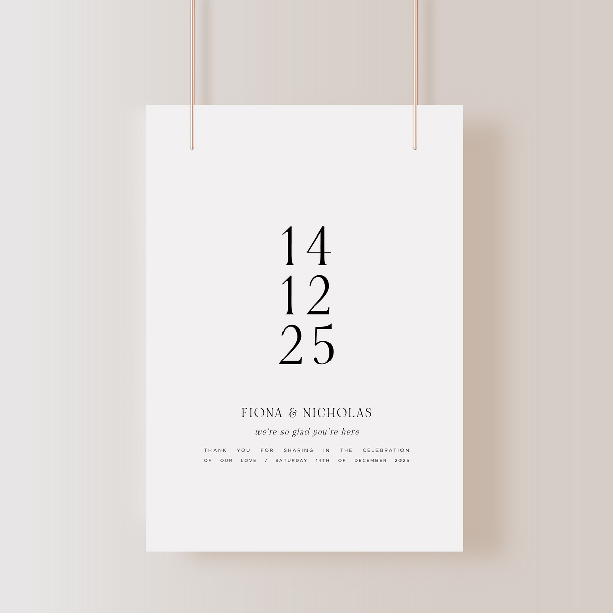 Date Night - Welcome Sign – Class Ink Designs