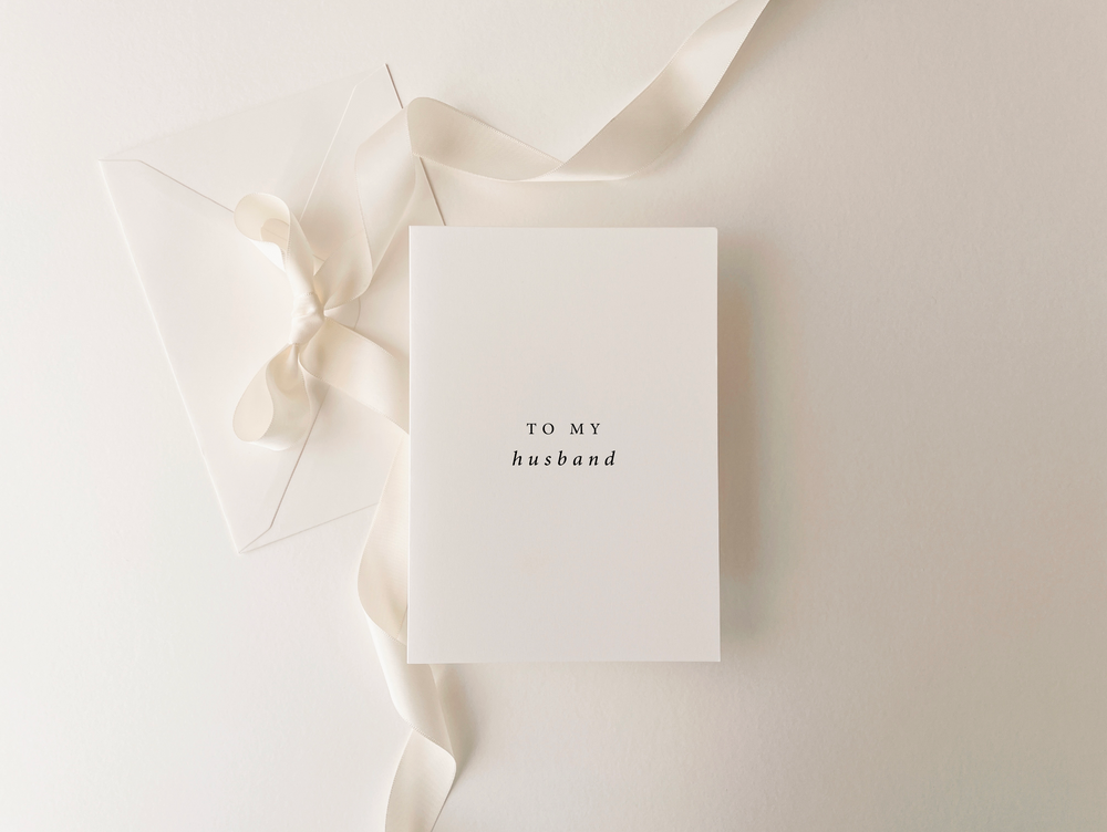 Basique Husband Card