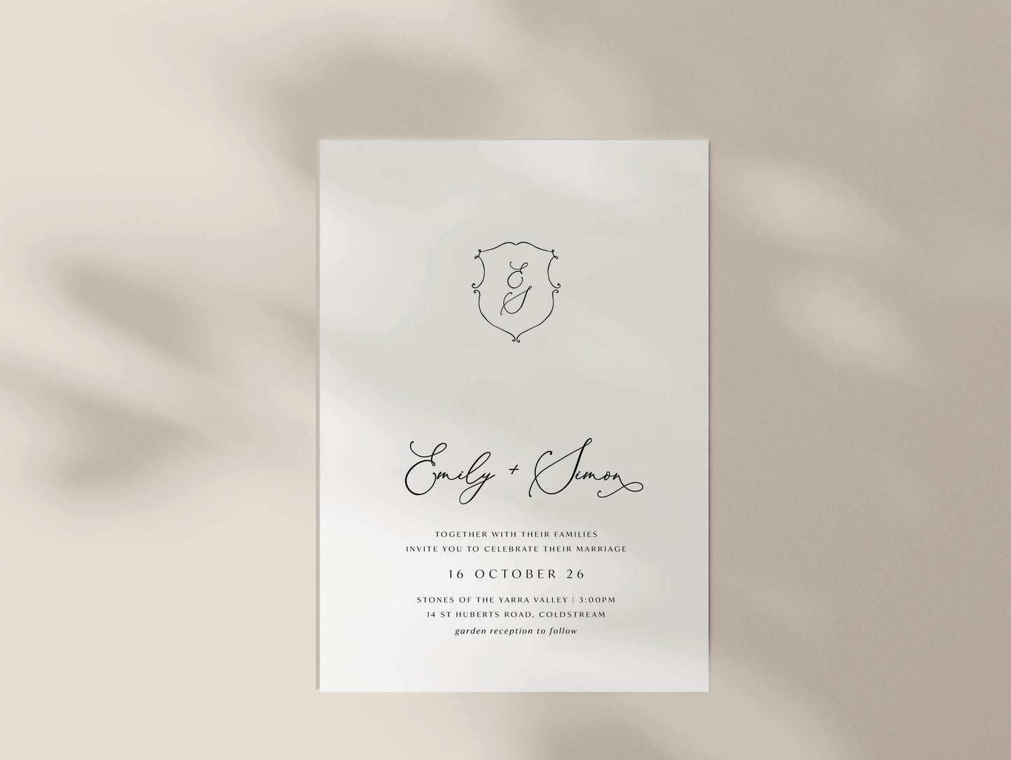 
                  
                    Treasure Crest - Invitation
                  
                