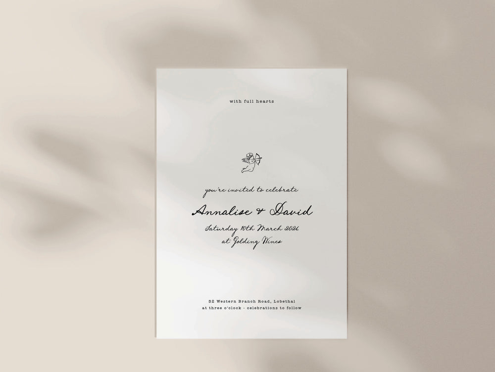Maison D'amour - Invitation