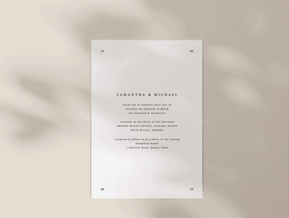 Love Letters - Invitation