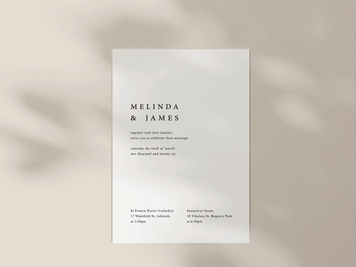 Evermine - Invitation – Class Ink Designs