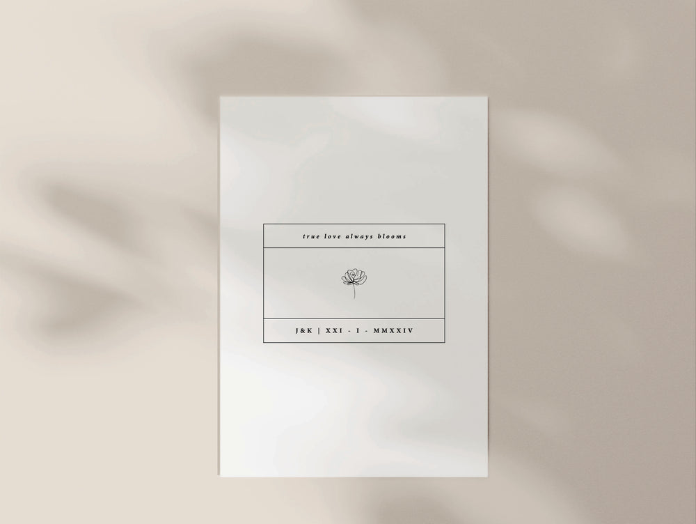 In Bloom - Invitation