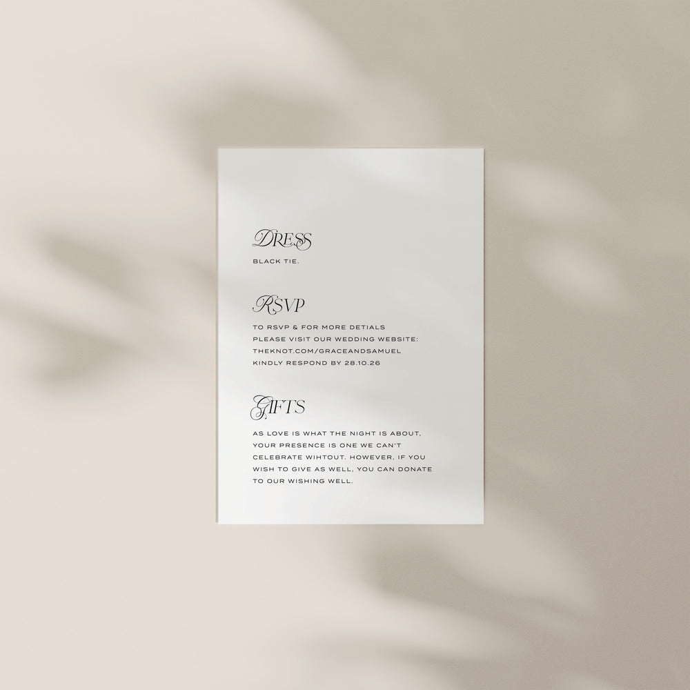 Manhattan - Details Card