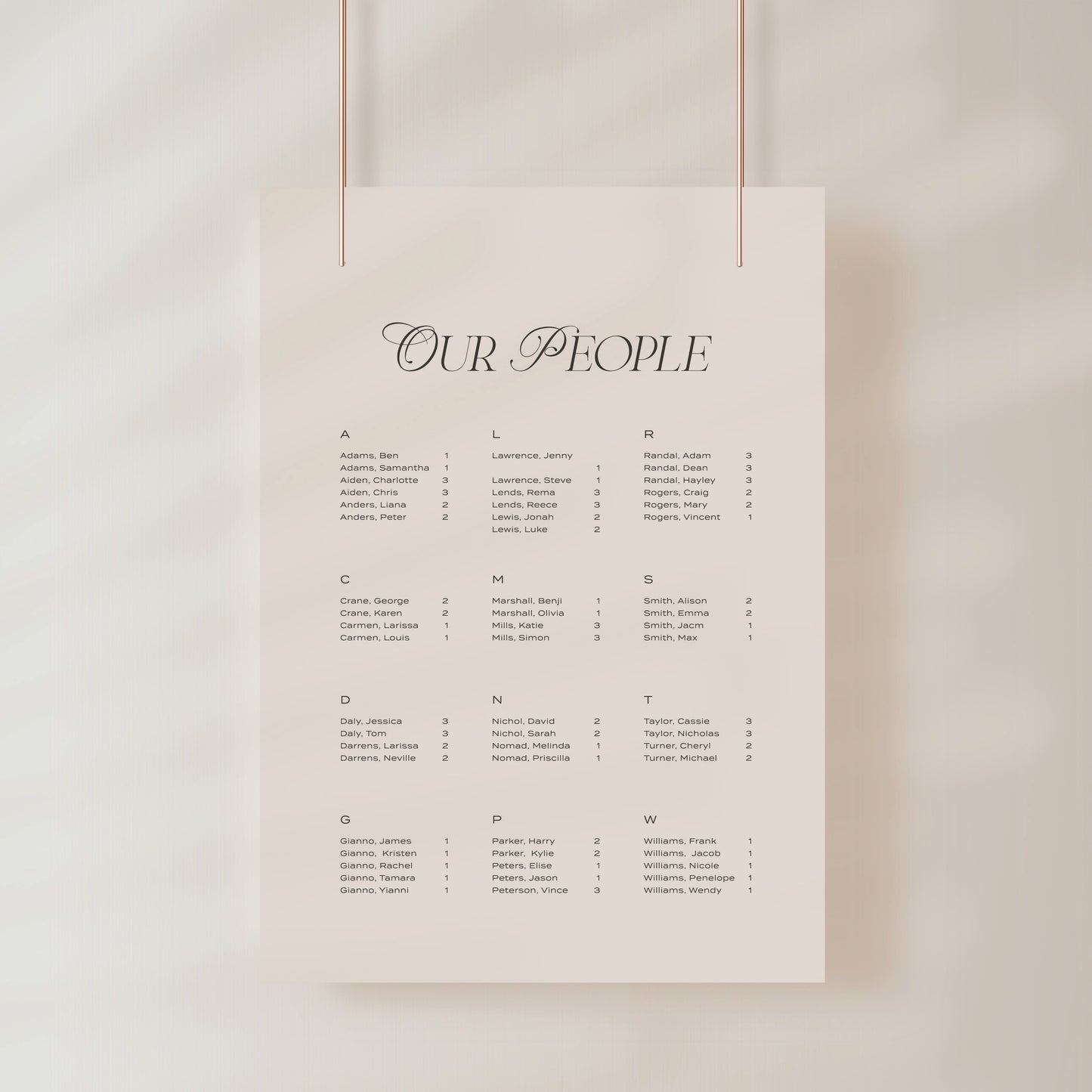
                  
                    Manhattan - Seating Chart
                  
                