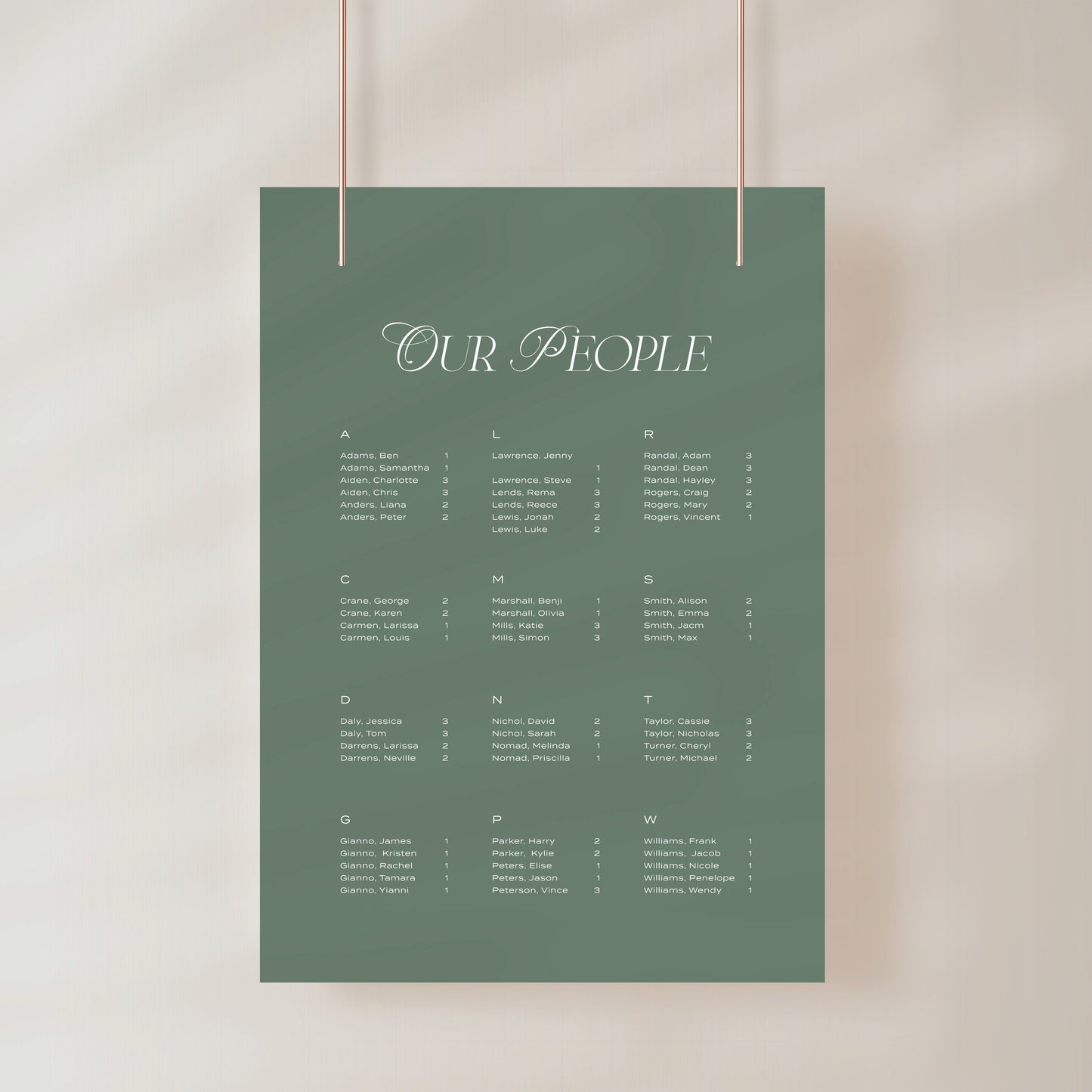 
                  
                    Manhattan - Seating Chart
                  
                
