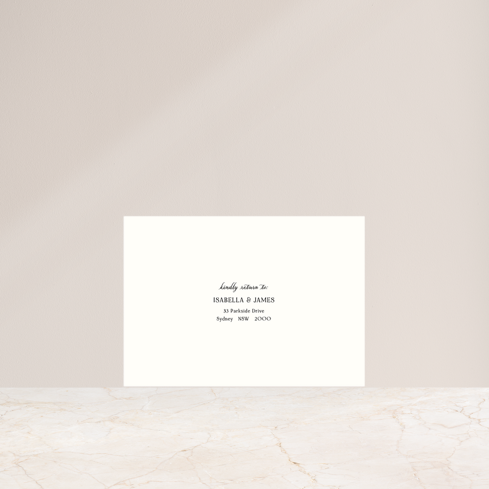 Soho - RSVP Envelope Printing + Envelopes