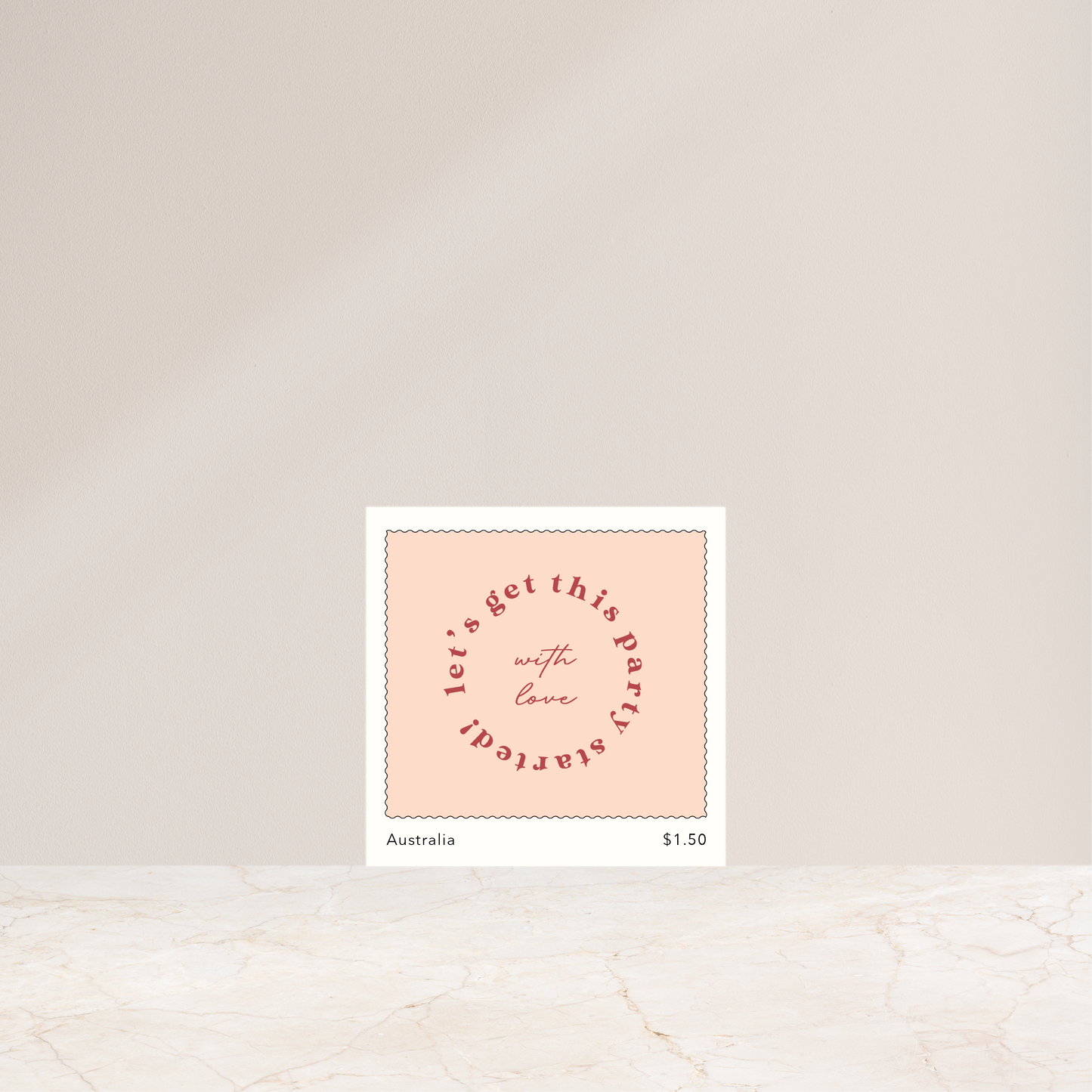 
                  
                    Retro Romance - Stamp Design
                  
                