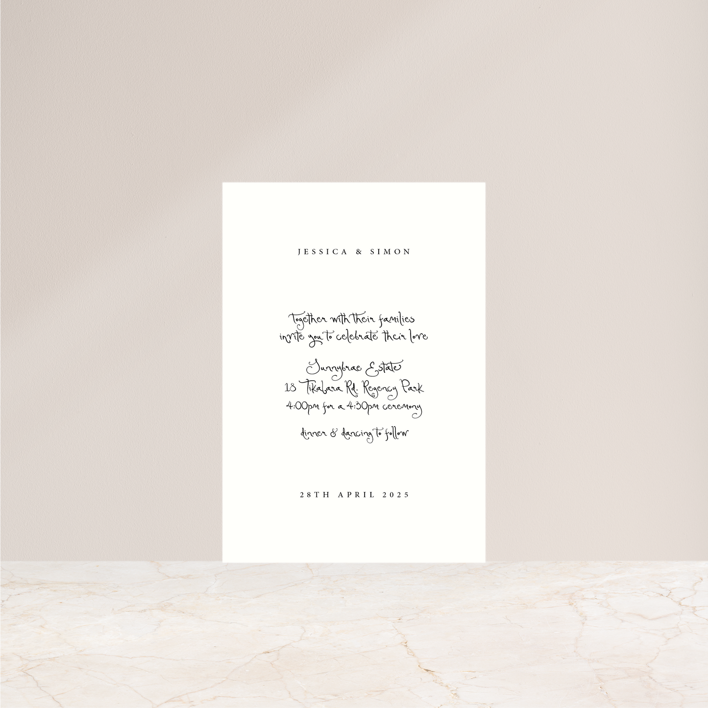 
                  
                    Serene Soirée - Invitation
                  
                