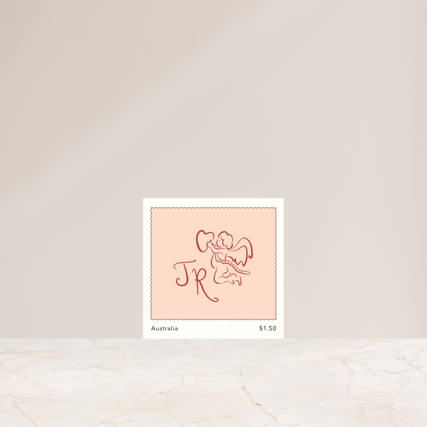 
                  
                    Serene Soirée - Stamp Design
                  
                