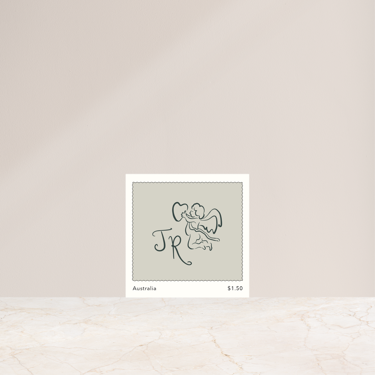 
                  
                    Serene Soirée - Stamp Design
                  
                