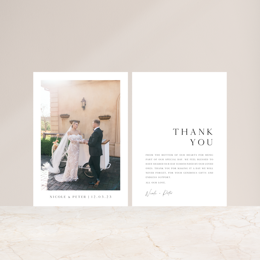 In The Mix - Thank You Card