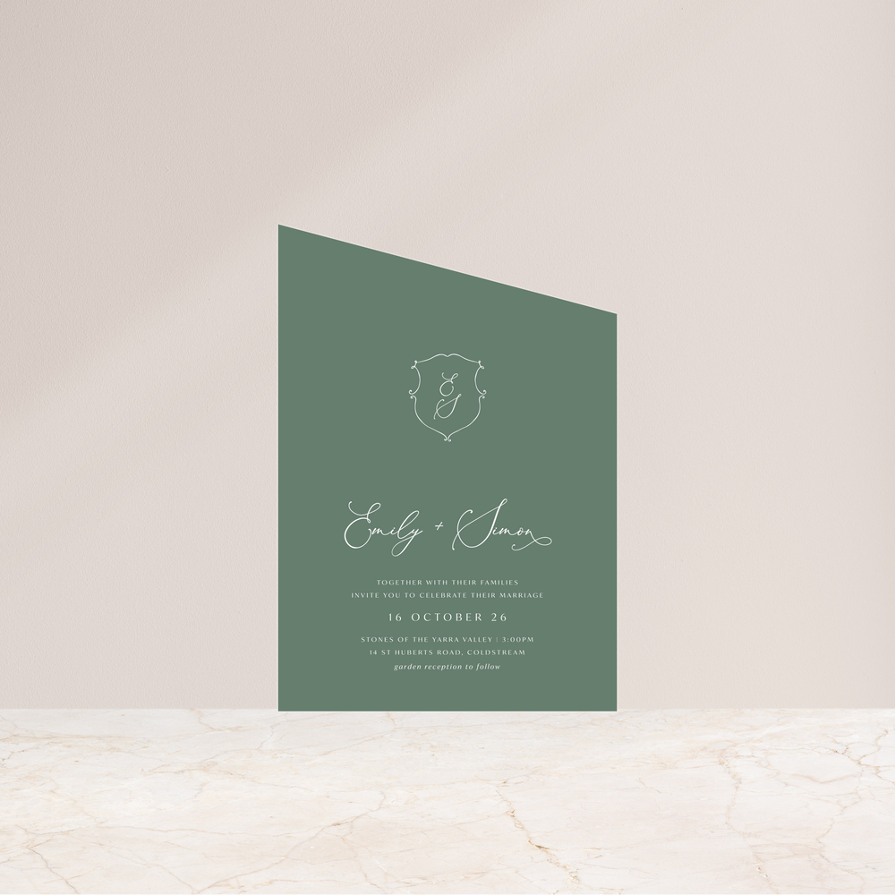 
                  
                    Treasure Crest - Invitation
                  
                