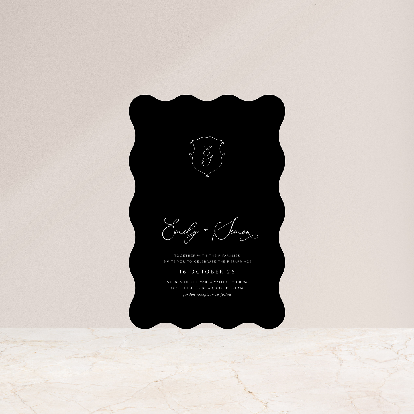 
                  
                    Treasure Crest - Invitation
                  
                