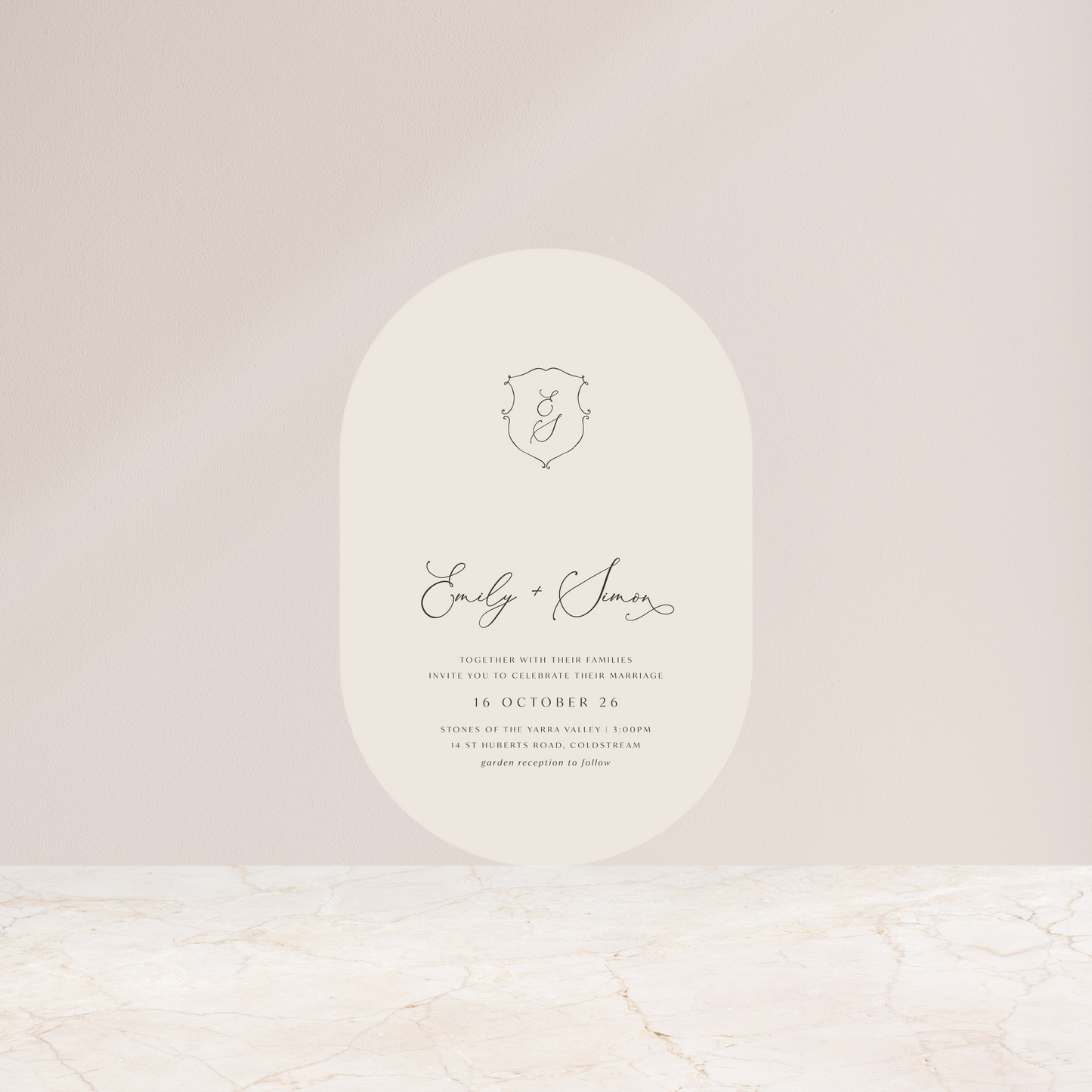 
                  
                    Treasure Crest - Invitation
                  
                