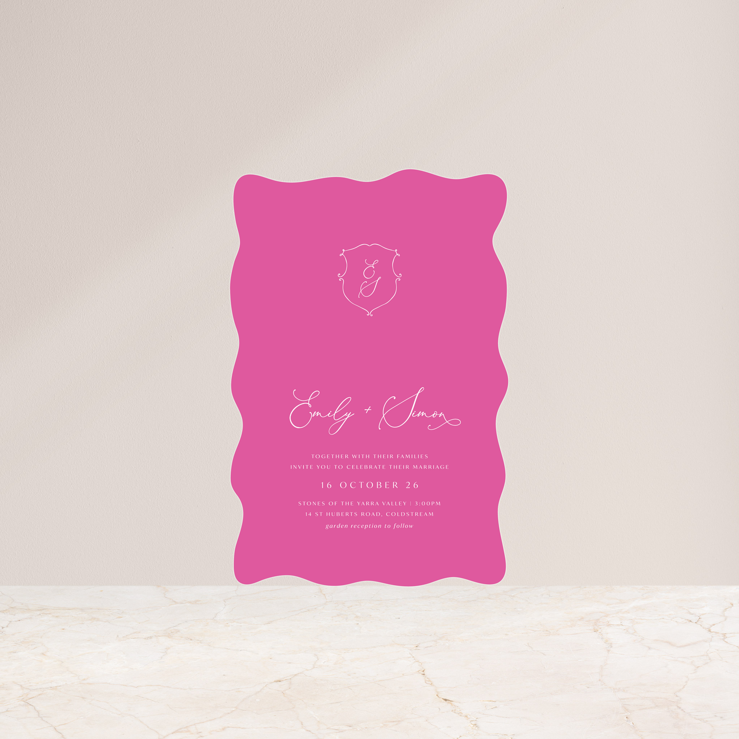 
                  
                    Treasure Crest - Invitation
                  
                