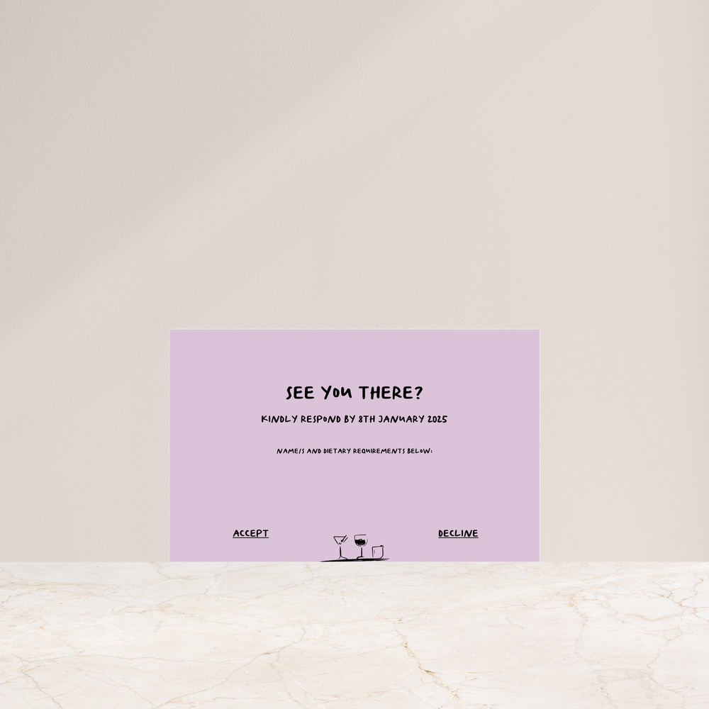 
                  
                    Young Love - Rsvp Card
                  
                