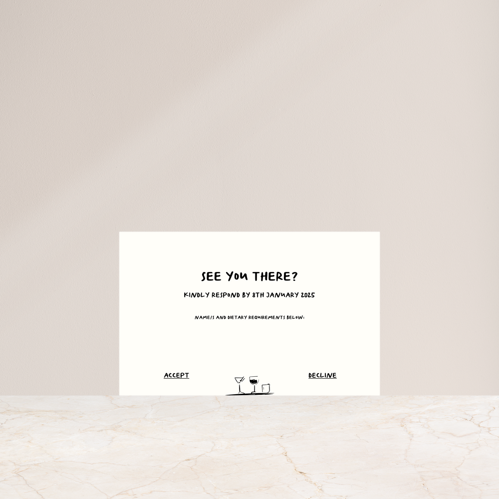 
                  
                    Young Love - Rsvp Card
                  
                
