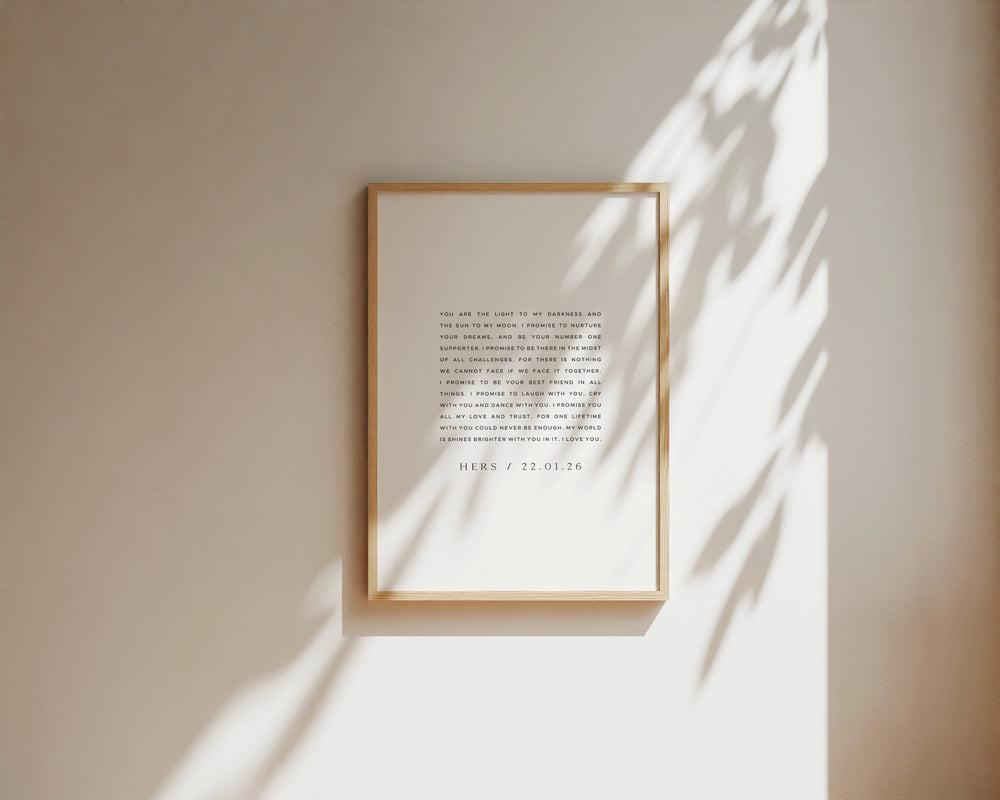 Vow Print - Volume 4