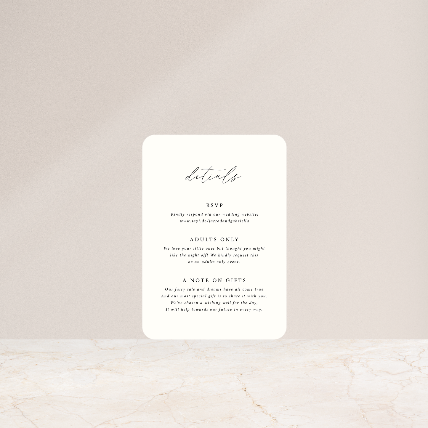 
                  
                    Amore - Details Card
                  
                