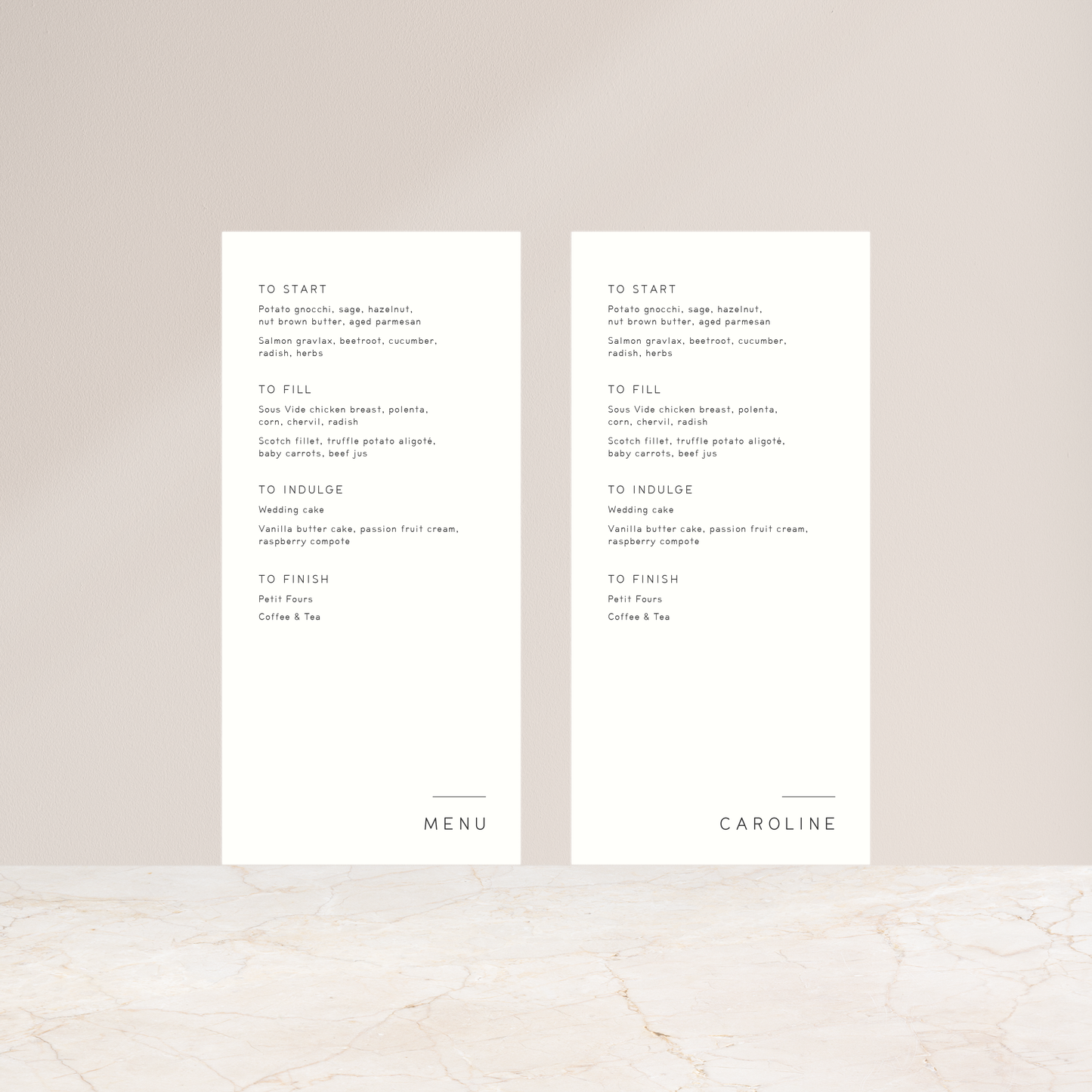 
                  
                    Between The Lines - Menu
                  
                