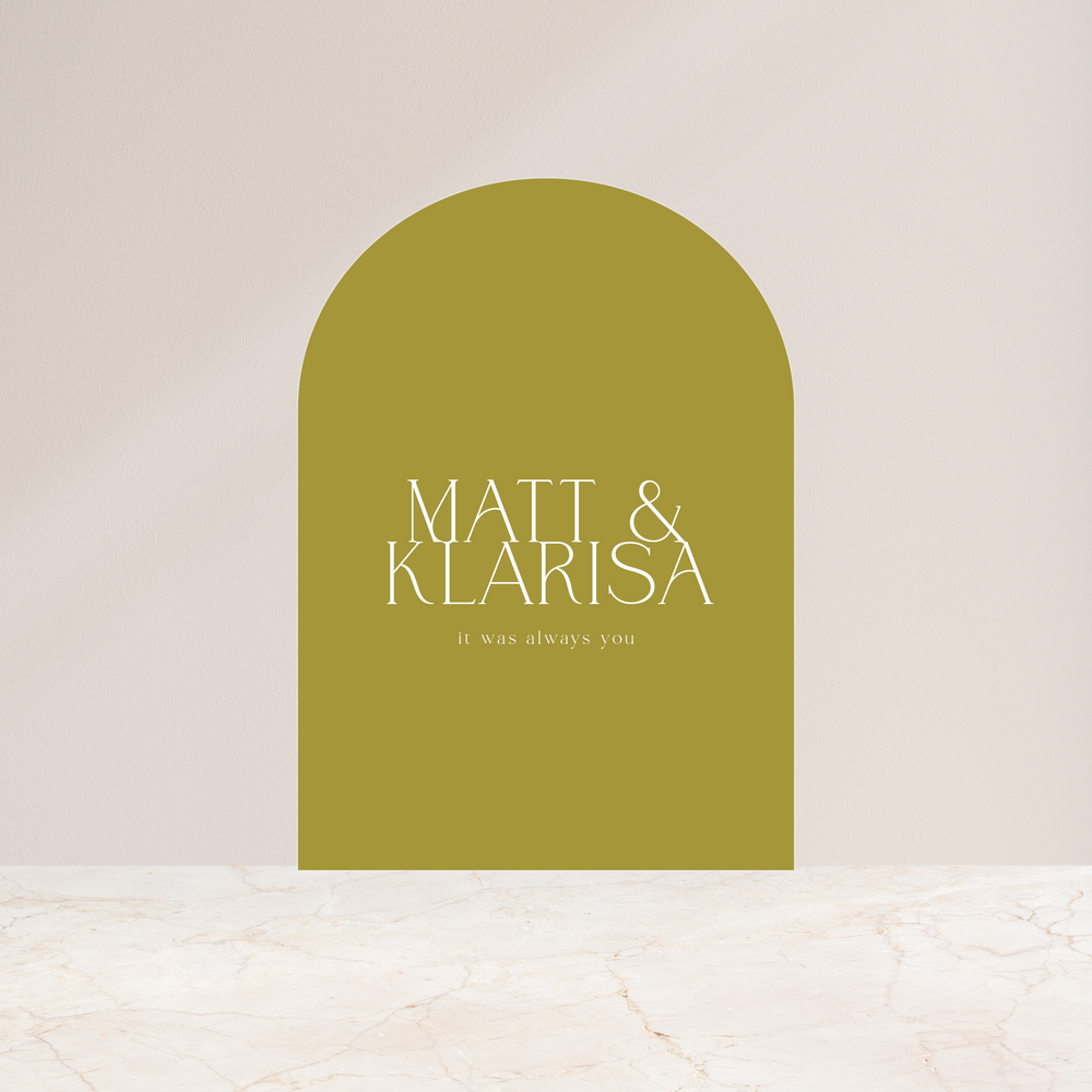 
                  
                    Just My Type - Welcome Sign
                  
                