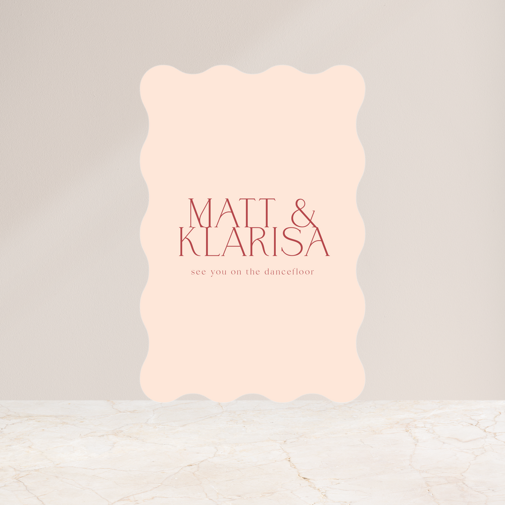 
                  
                    Just My Type - Welcome Sign
                  
                