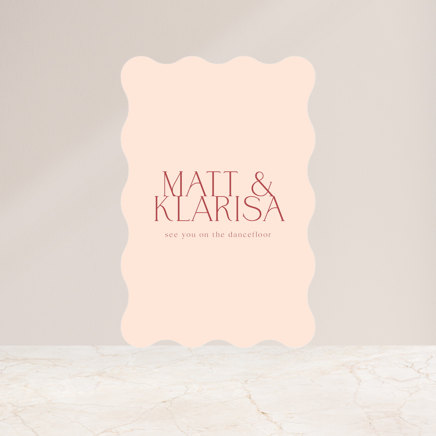 
                  
                    Just My Type - Welcome Sign
                  
                