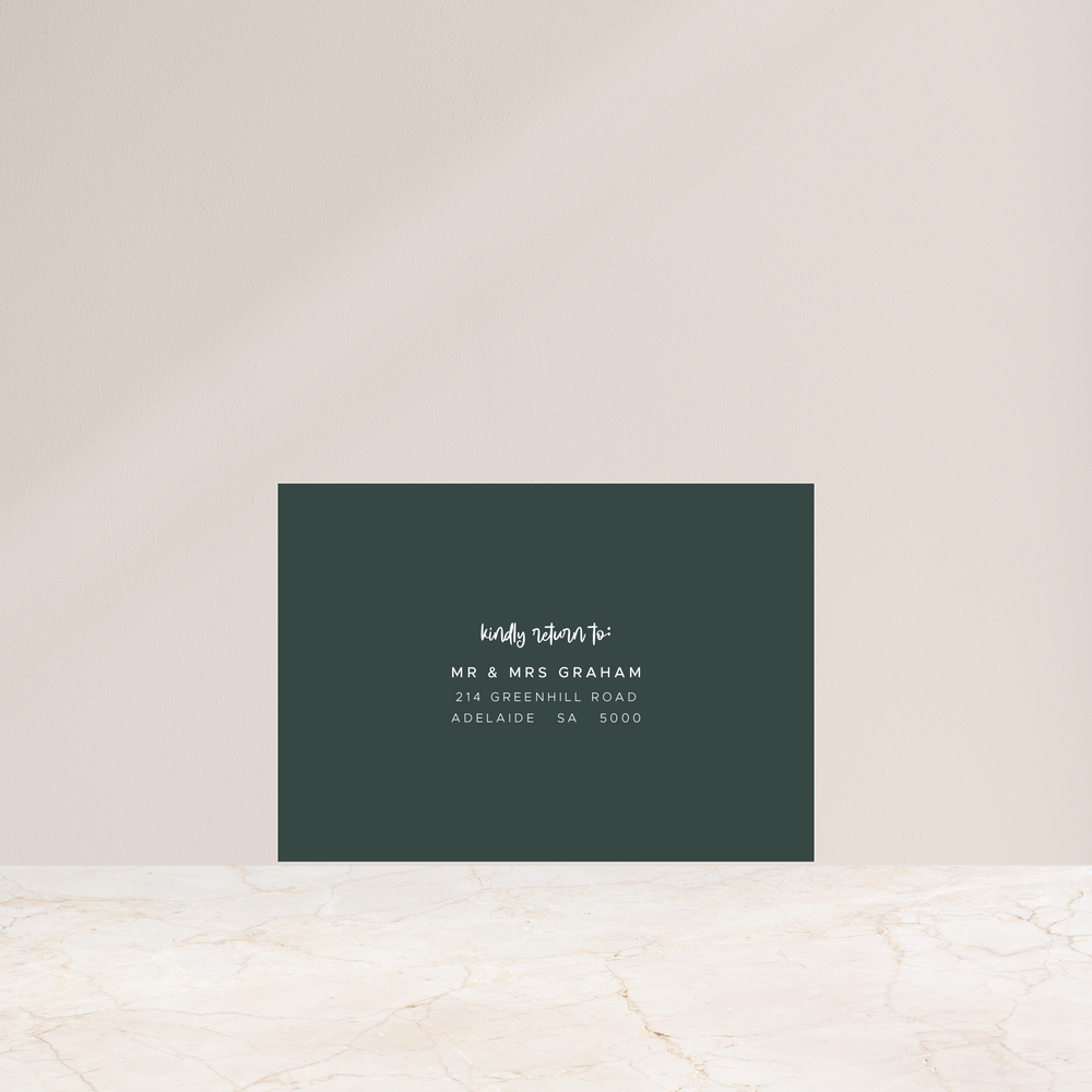 
                  
                    Amalfi Coast - RSVP Envelope Printing + Envelopes
                  
                